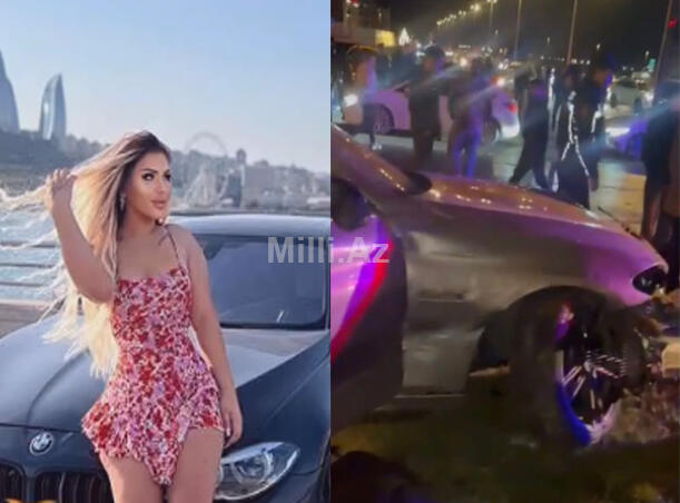 Bakıda transgender və sevgilisi ağır qəzaya d&uuml;şd&uuml;  Dələduzluq edib, qa&ccedil;ırmışlar  VİDEO