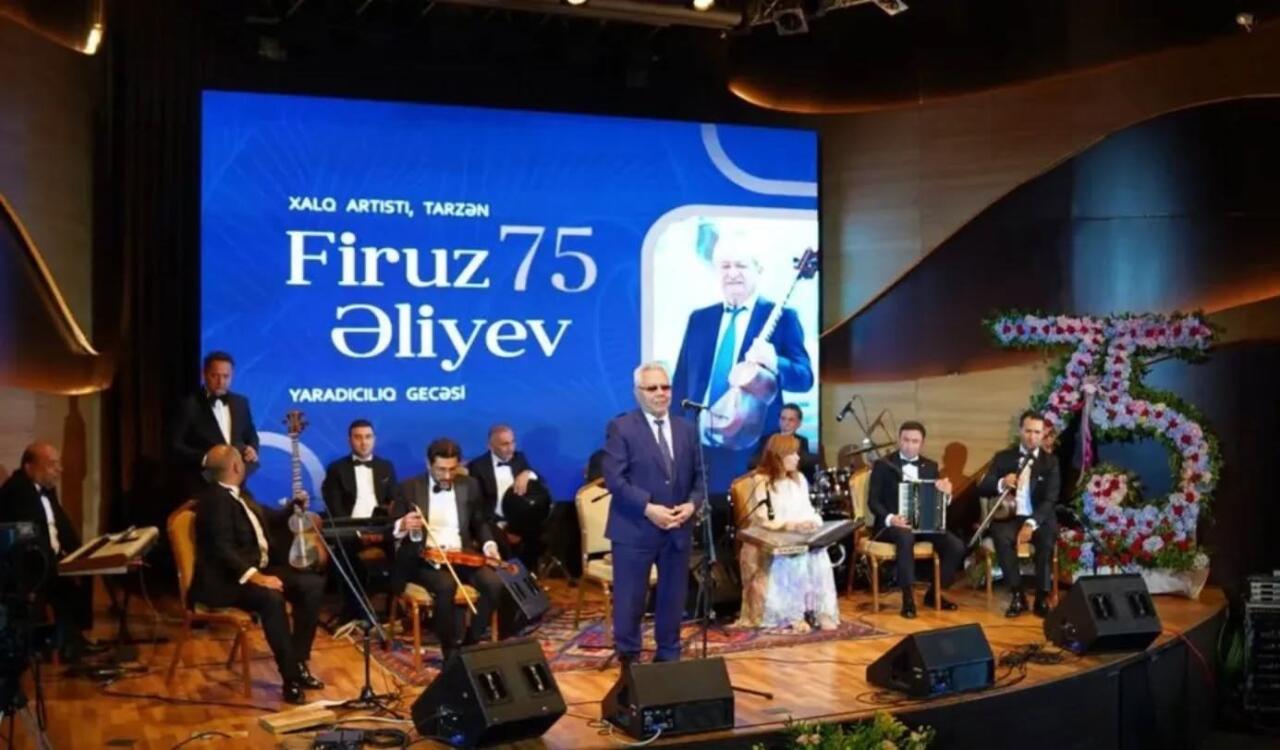 Xalq artisti, tarzən Firuz Əliyevin 75 illik yubileyi qeyd edilib  FOTO