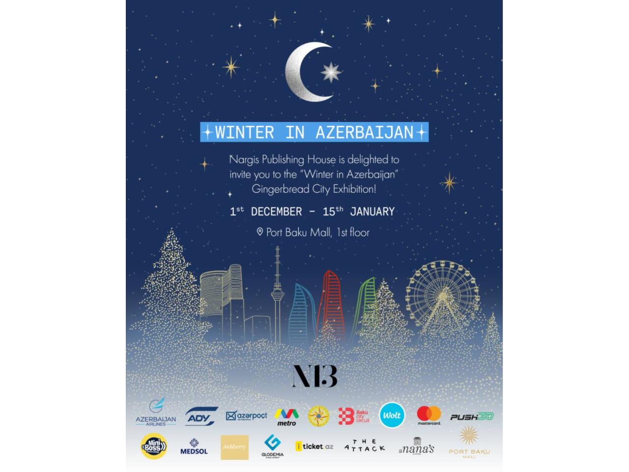 NARGIS Nəşriyyat evinin "Winter in Azerbaijan" adlı yeni sərgisi açılıb