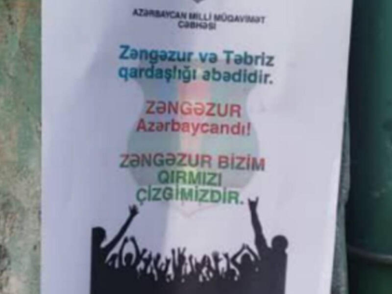 İranda "Zəngəzur Azərbaycandır" şüarları yayıldı 