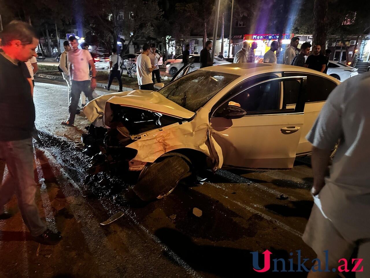 Bakıda ağır qəza oldu, ölən var 