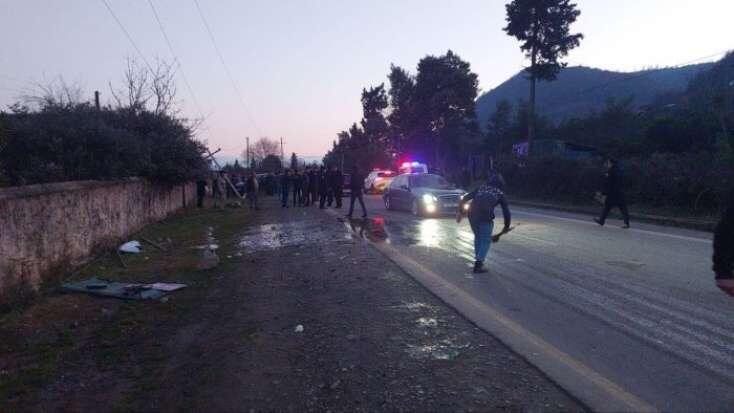 Astarada baş verən qəzanın g&ouml;r&uuml;nt&uuml;ləri yayıldı 