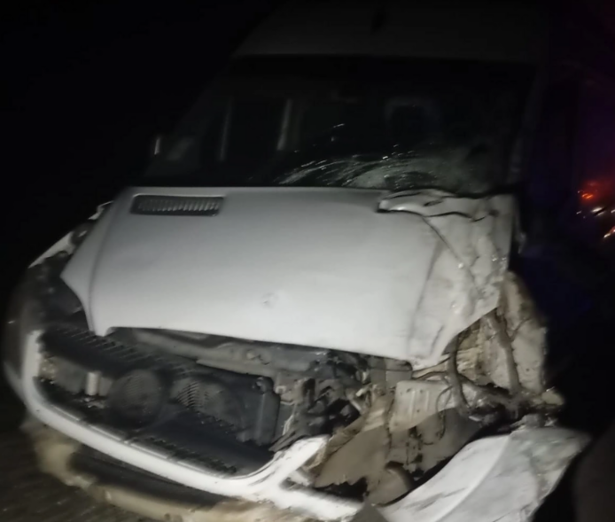 Salyanda zəncirvari qəza  7 yaralı var 