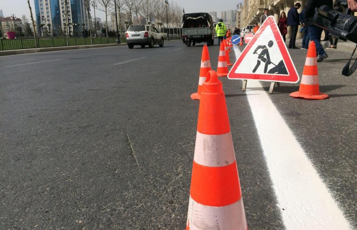 Sabahdan Bakıda iki yolun kəsişməsində hərəkət qismən məhdudlaşdırılacaq