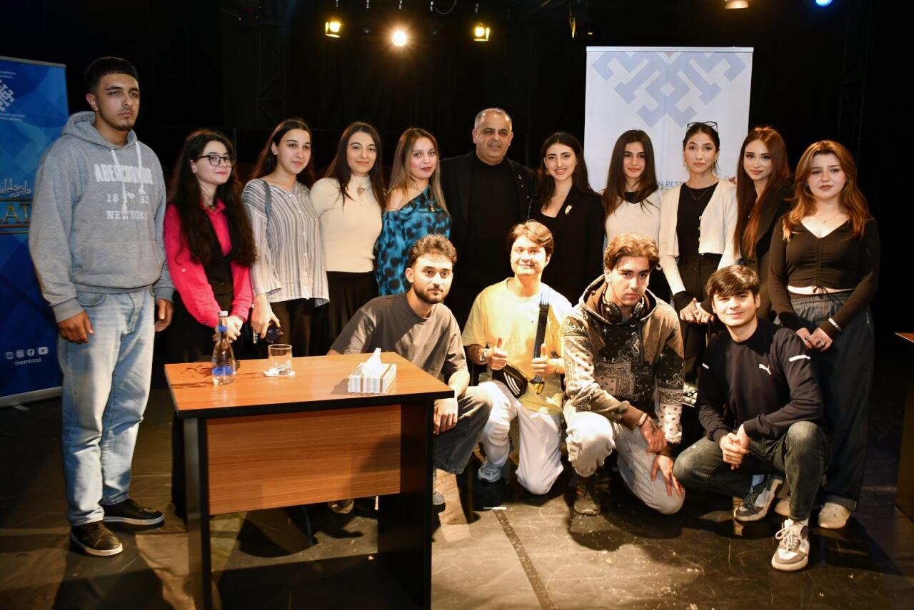“Nəsildənnəslə teatr” layihəsinin növbəti qonağı Nicat Kazımov olub  FOTO