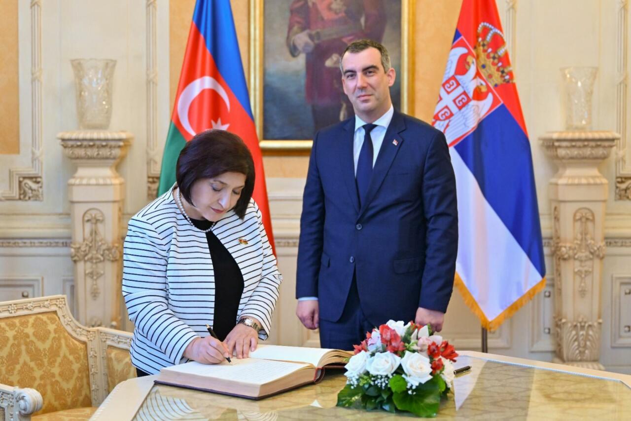 Azərbaycan və Serbiya parlamentləri arasında anlaşma memorandumu imzalanıb  FOTO