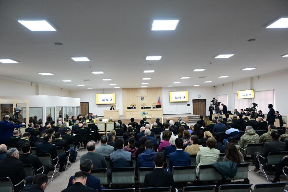 Məhkəmədə Qukasyanla bağlı videomateriallar nümayiş etdirildi