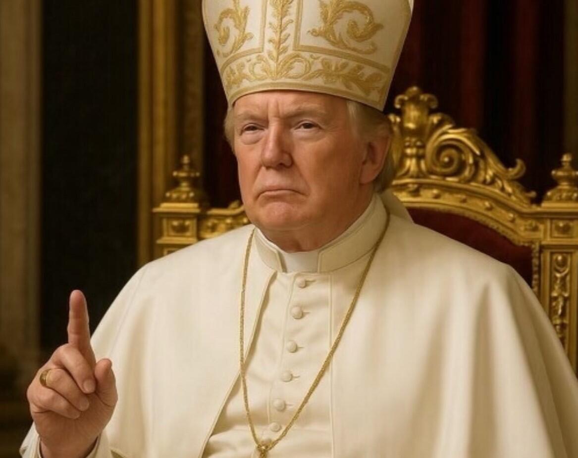 Tramp "papa oldu"  FOTO