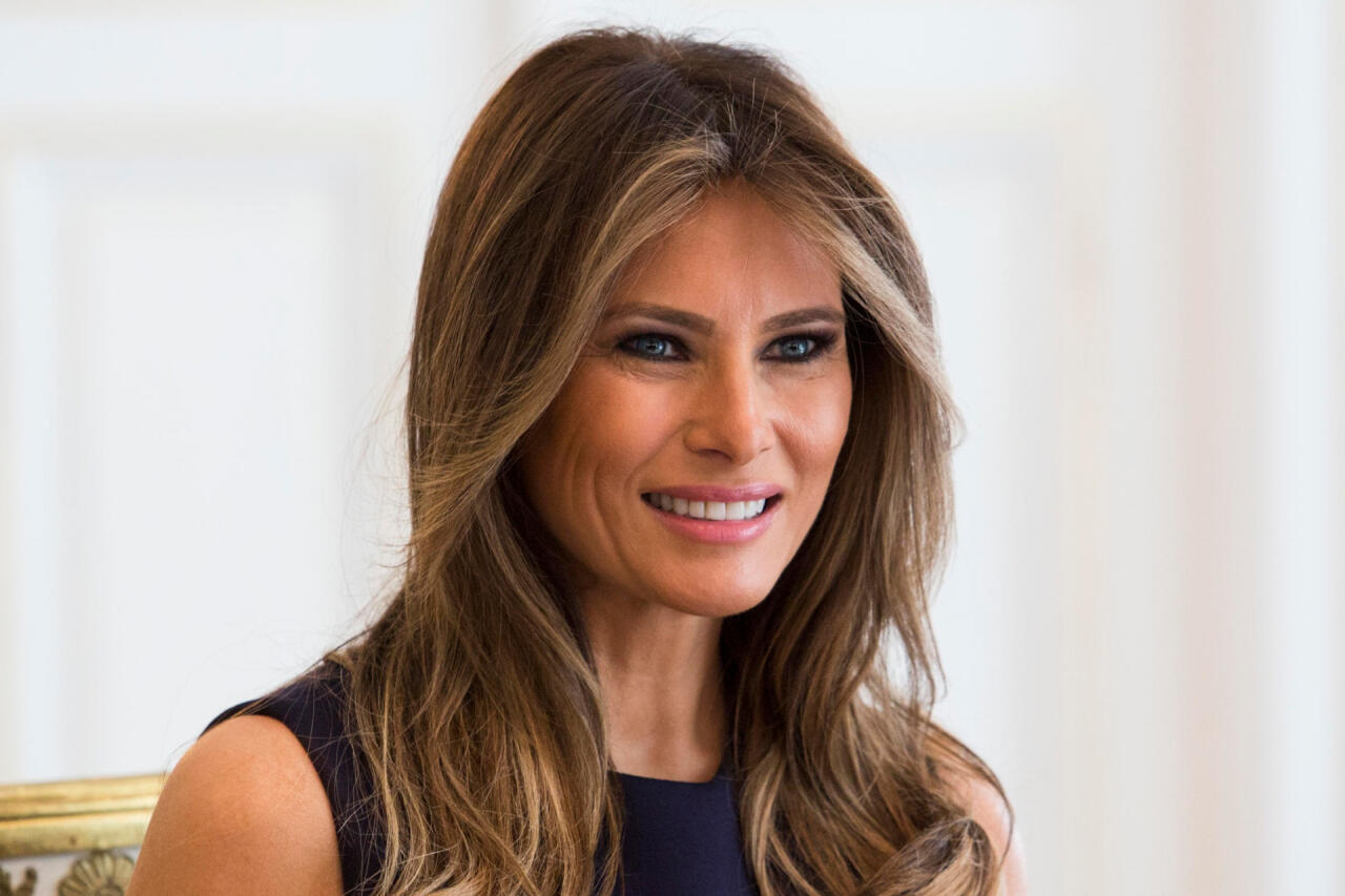 Melaniya Trampın sevimli