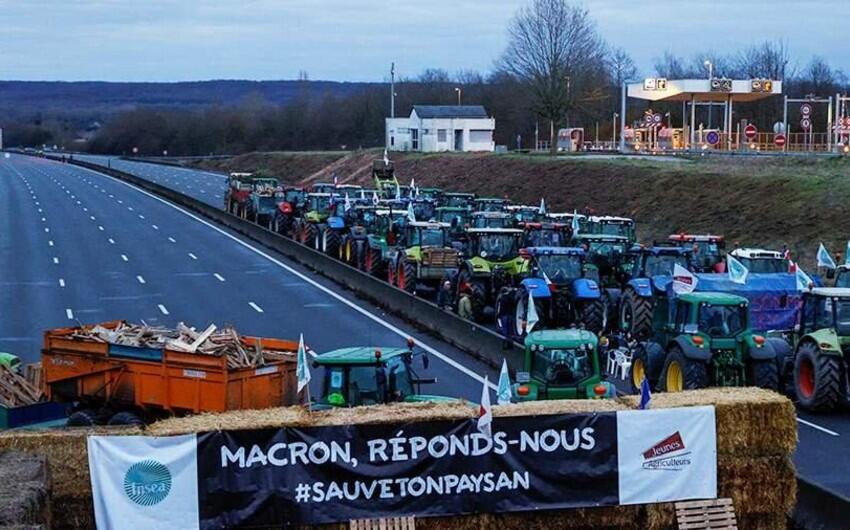 “Fermerlər inqilabı”  Makron Fransasının çöküşü