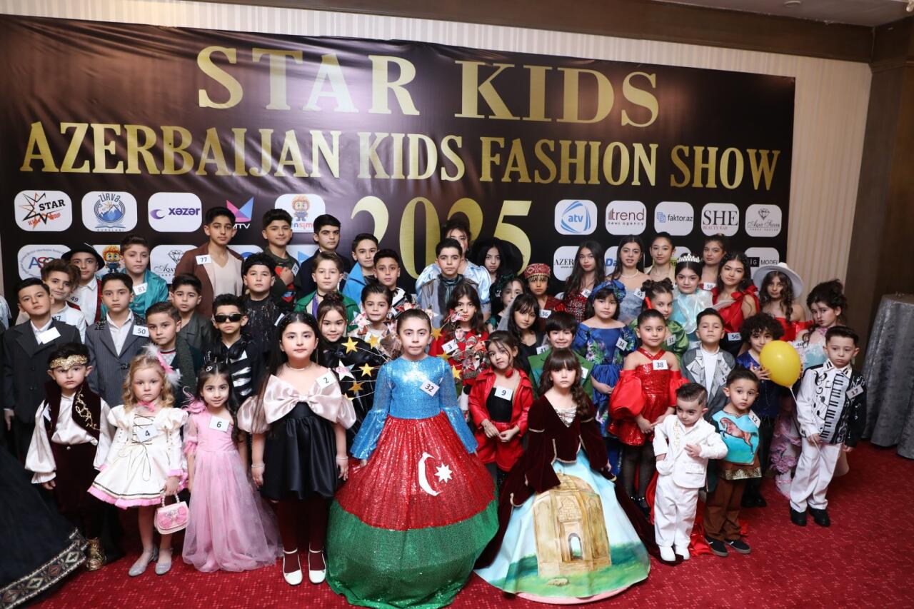 "Azerbaijan Kids Fashion Show 2025" yarışması keçirildi 