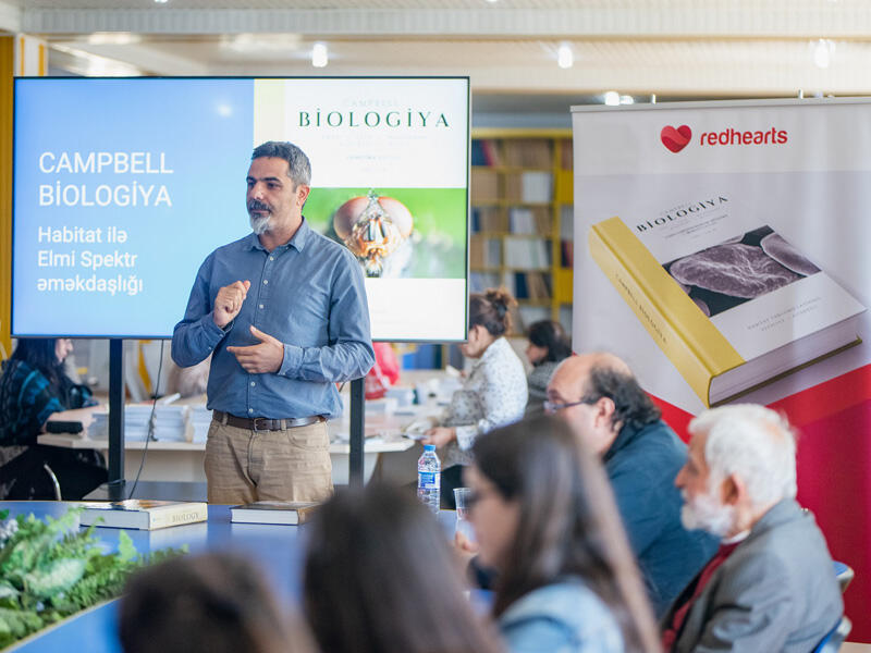 “Campbell Biologiya” kitabının BDUda və ADPUda təqdimatı keçirildi