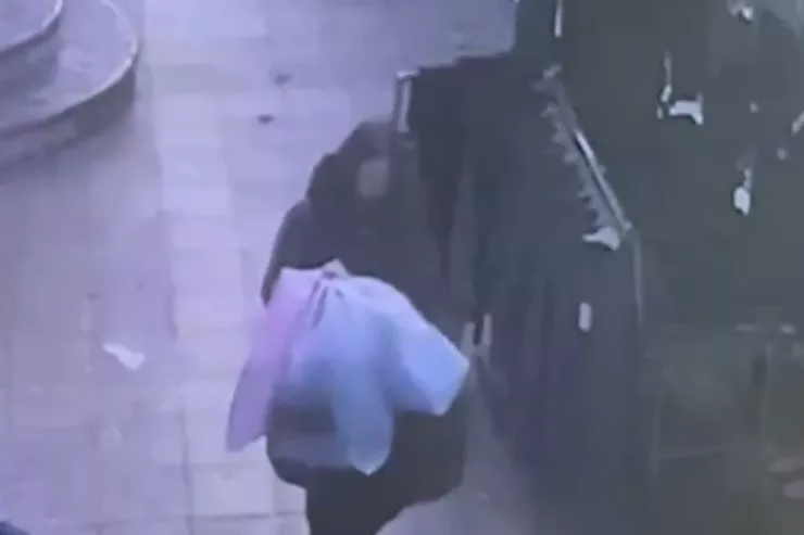 Yasamaldakı qara paltarlı qadın tutuldu 