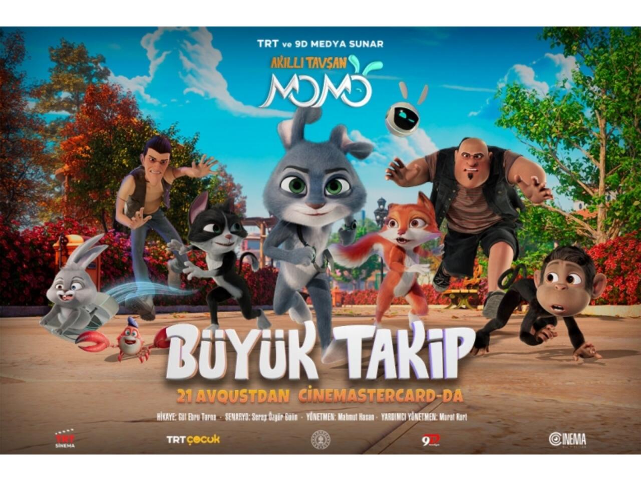 Türk animasiya filmi “Akıllı Tavşan Momo: Büyük Takip”  yalnız CineMastercardda! 