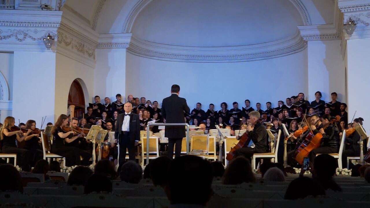 "Opera günləri" layihəsində "Xor simfonik musiqi gecəsi" baş tutub  FOTO