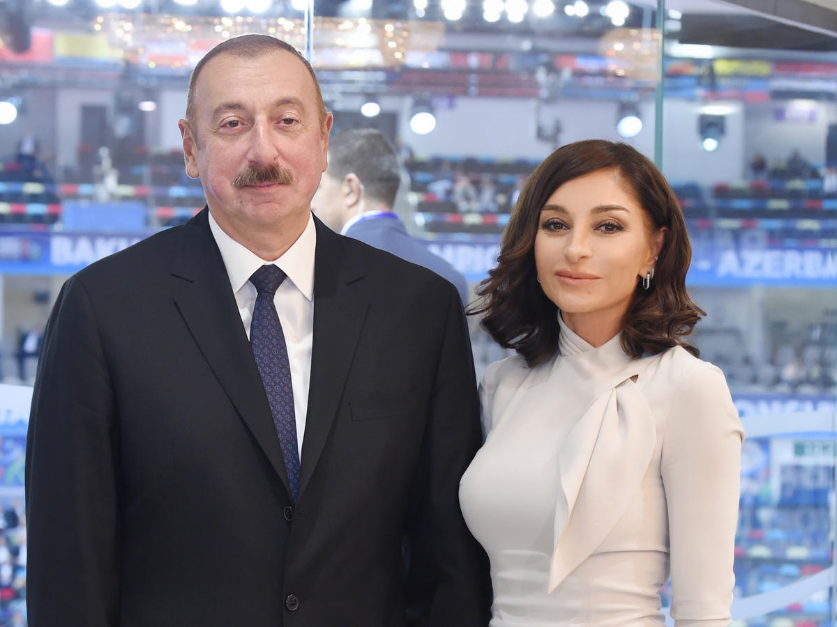 Prezident və birinci xanım BMTnin mənzil qərargahına gəliblər
