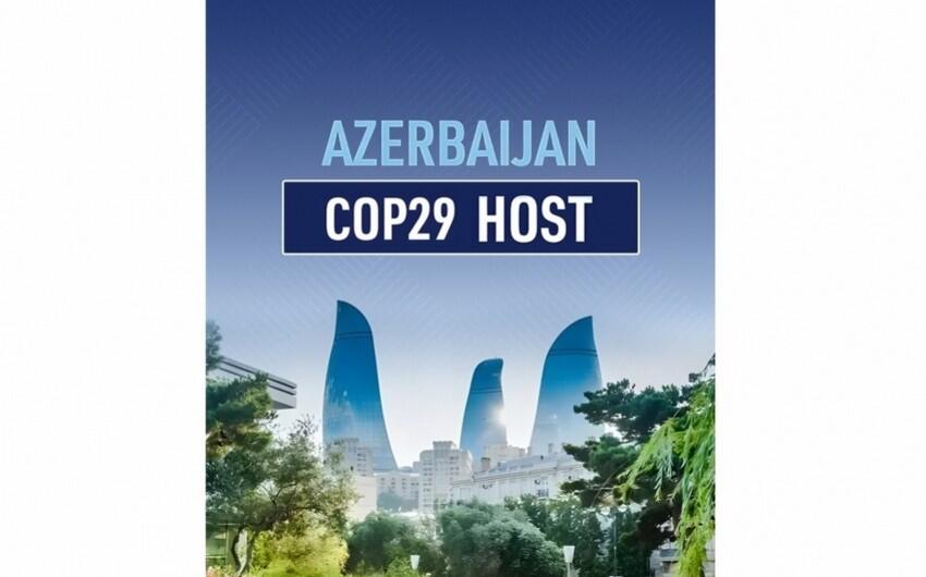 “X” sosial şəbəkəsində COP29un rəsmi hesabı açılıb