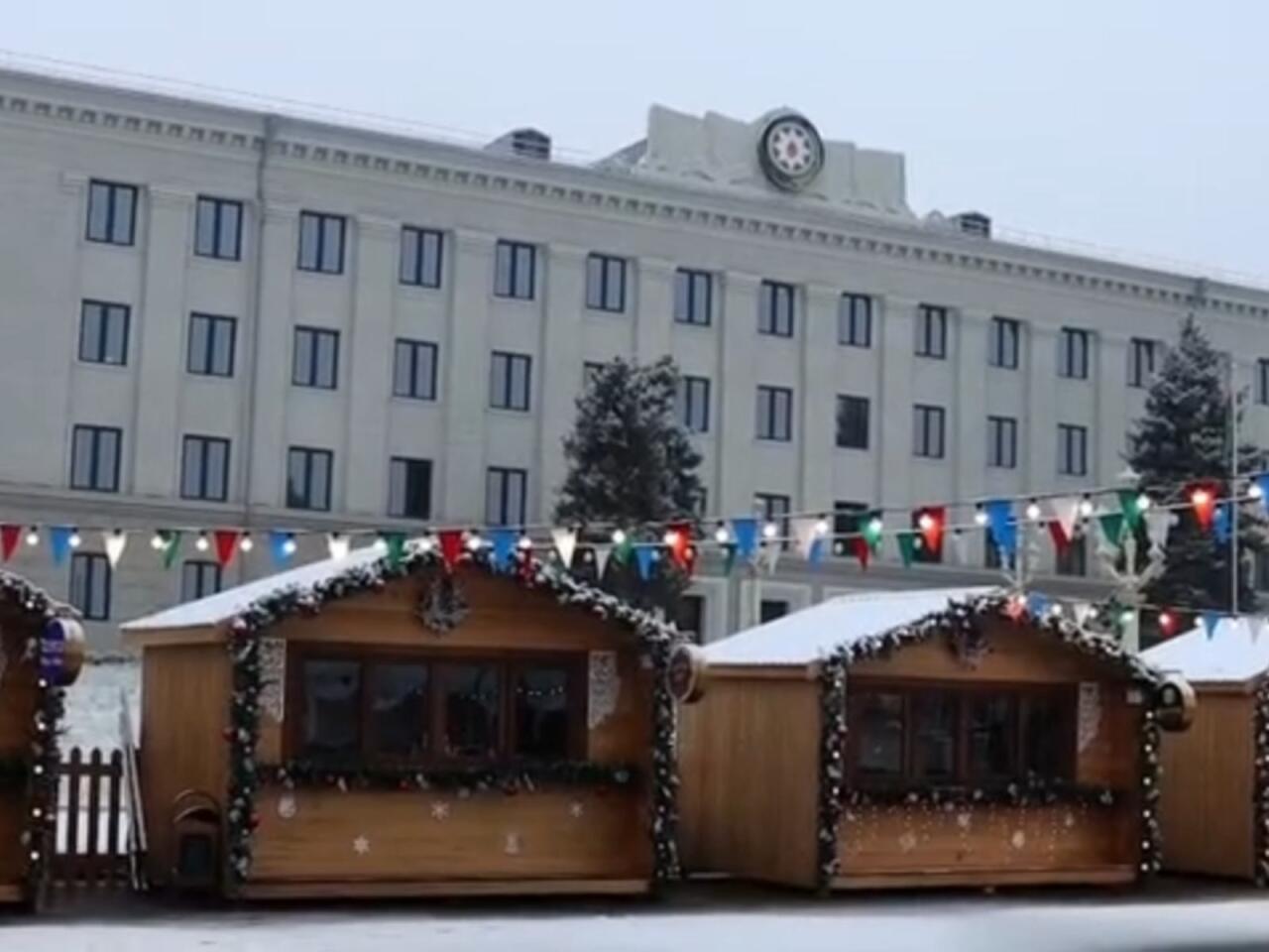 Xankəndidə "Qış nağılı" yarmarkası fəaliyyətə başlayıb 