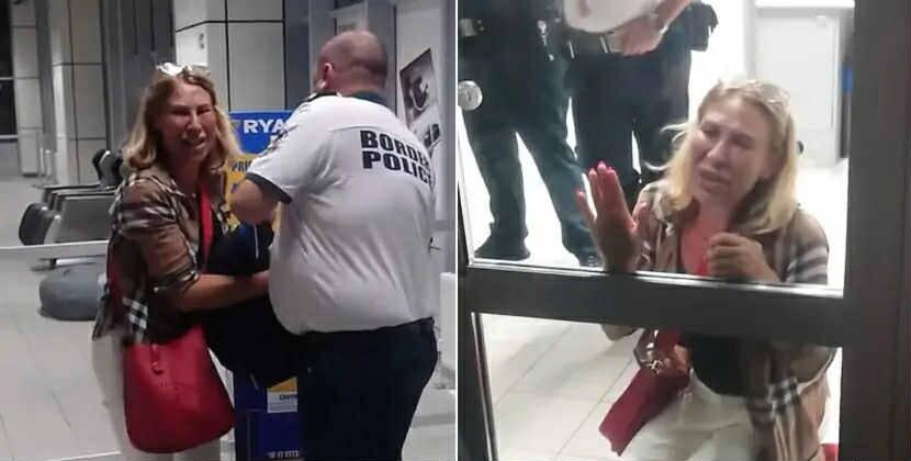 Təyyarəyə buraxılmadığı üçün hava limanını birbirinə qatdı 