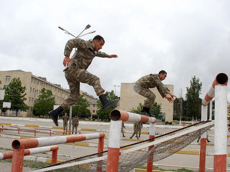 Azərbaycan Ordusunda hərbi beşnövçülük üzrə birincilik keçirilir  VİDEO  FOTO
