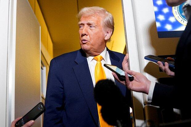 Tramp Azərbaycanın xəbər kanalından paylaşım etdi 