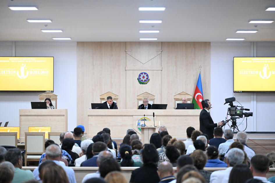 Ruben Vardanyanın məhkəməsində zərərçəkmiş şəxslər və zərərçəkmişlərin hüquqi varisləri ifadə veriblər  FOTOlar
