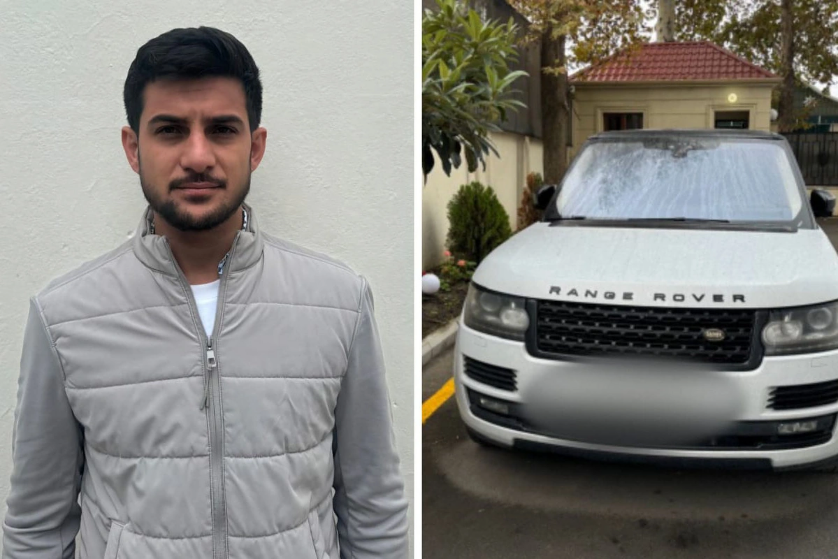 "Range Rover" sürücüsü "narkoman" çıxdı