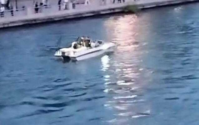 Mingəçevirdə katerdə nasazlıq  Turistlər təxliyə olundu