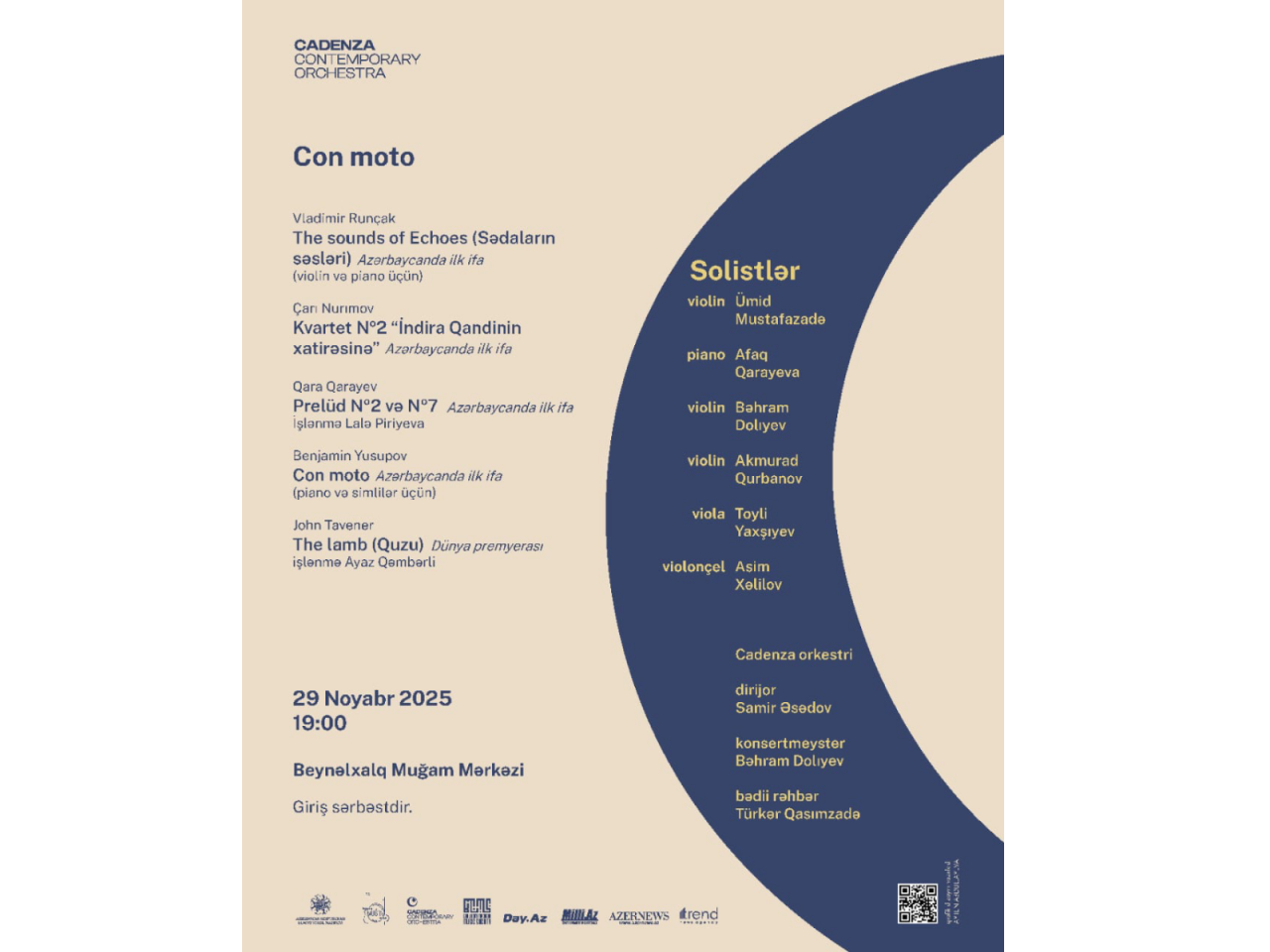 Beyəlxalq Muğam Mərkəzində &ldquo;Con moto&rdquo; adlı n&ouml;vbəti konsertini ke&ccedil;irəcək
