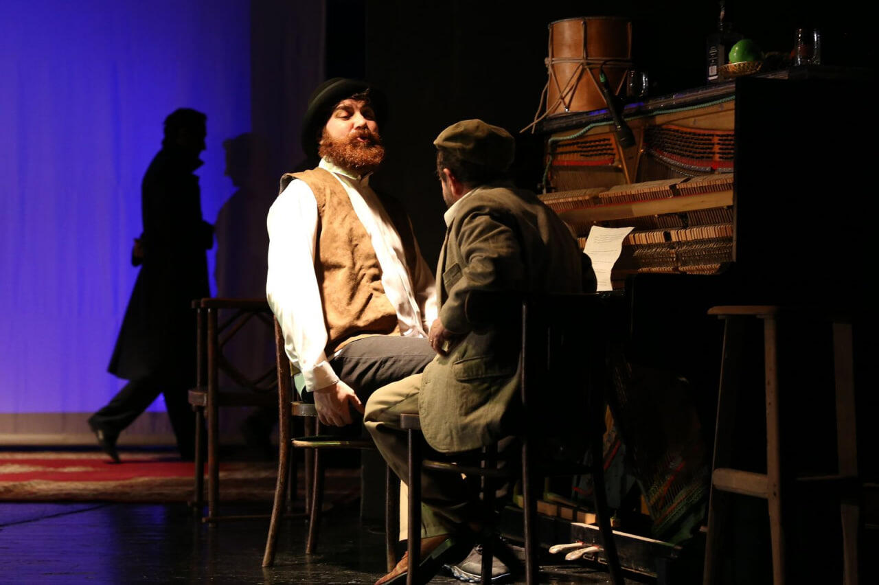 Gənc Tamaşa&ccedil;ılar Teatrında Maqsud İbrahimbəyovun pyesi əsasında hazırlanan eyniadlı yeni tamaşanın məşqləri yekunlamaq &uuml;zrədir  FOTO