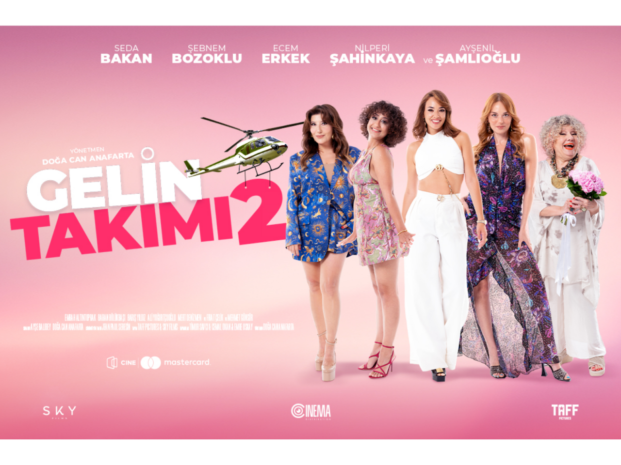 “CineMastercard”da türk romantik komediyası “Gelin Takımı 2”  VİDEO