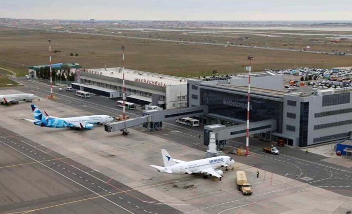 Mahaçqala hava limanı bağlandı