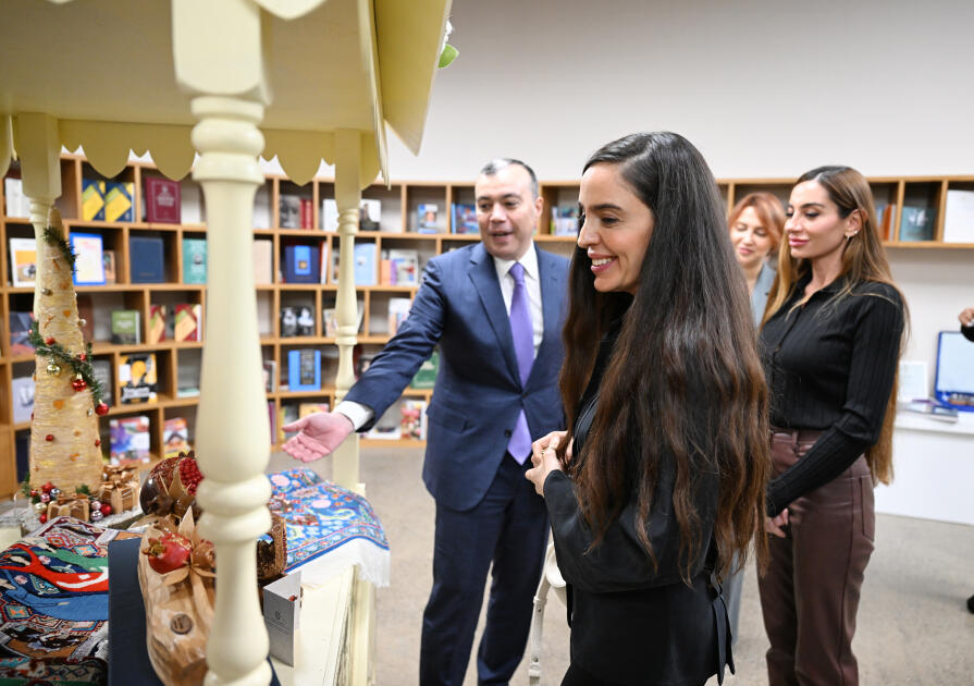 Leyla Əliyeva və Arzu Əliyeva DOST İnklüziv İnkişaf və Yaradıcılıq Mərkəzini ziyarət ediblər  FOTO