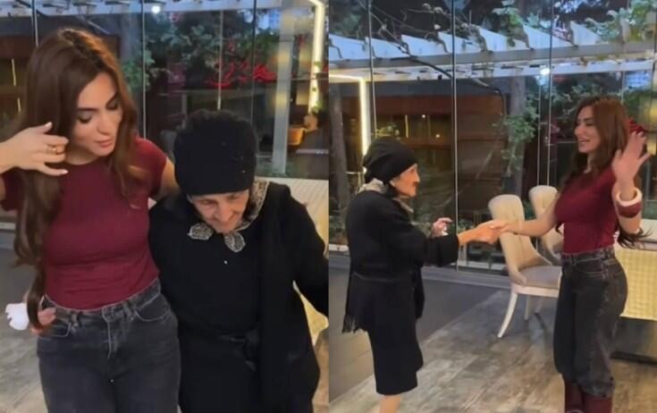 Roza Cəlilovanın nəvəsi ilə son RƏQSİ 