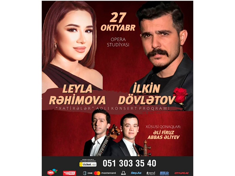 “Xatirələr” – musiqi dolu bir axşam Opera studiyasında!