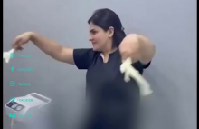 Saç ustası olduğu deyilən həkimin qeyrietik görüntüləri: Rəqs edib, "qılınclaşdılar" 