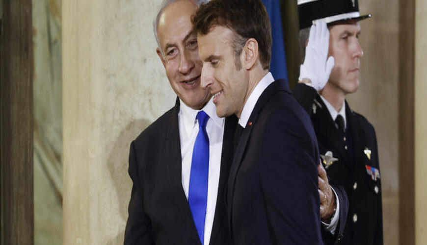 Netanyahu: İsrail və Fransa İrana qarşı mövqelərini yaxınlaşdırıb