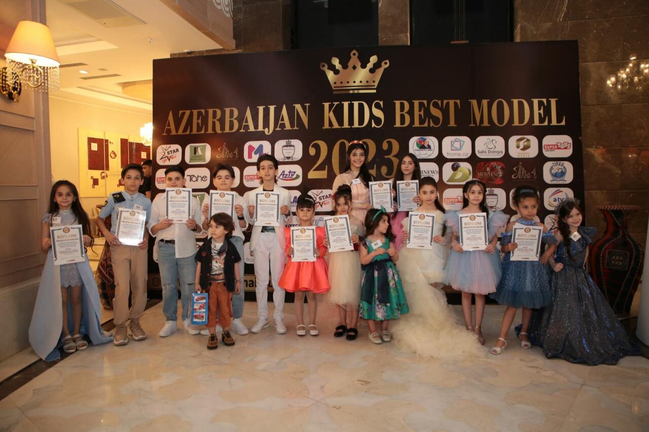 “Azerbaijan Kids Best Model 2023” yarışması keçirildi  FOTO