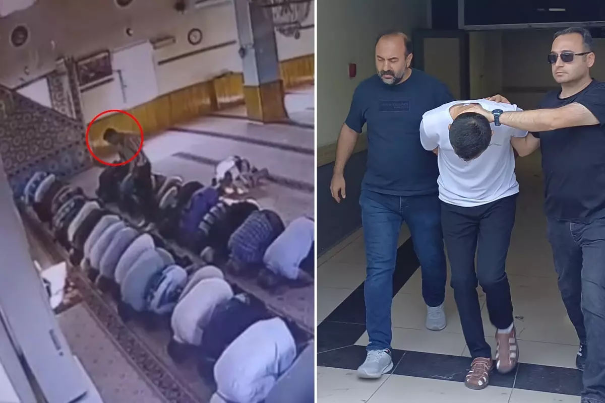 Məsciddə törədilən dəhşətli qətlin görüntüləri yayıldı 