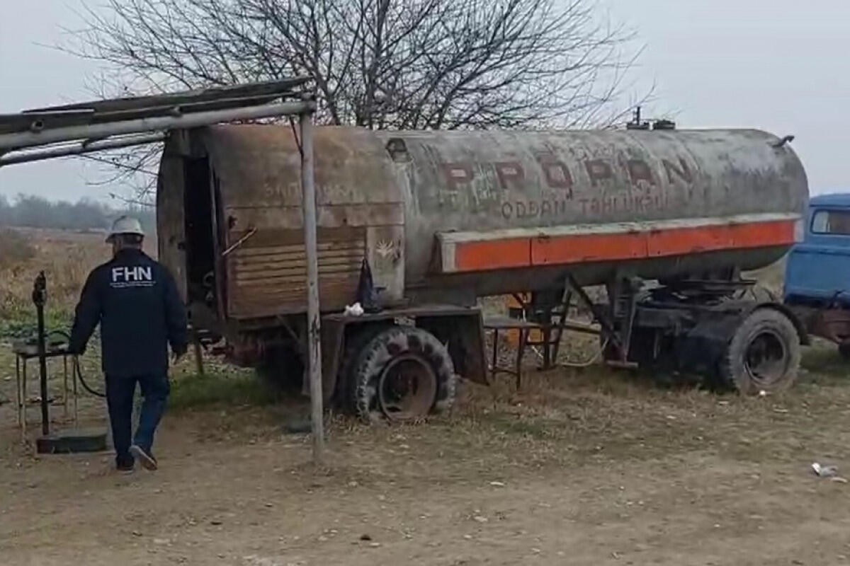 Qazdoldurma məntəqəsinin istismarı dayandırıldı 