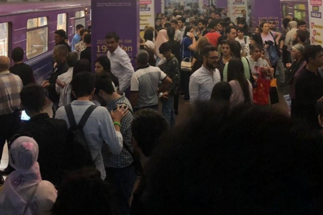 Bakı metrosunda dava: 4 nəfər saxlanıldı