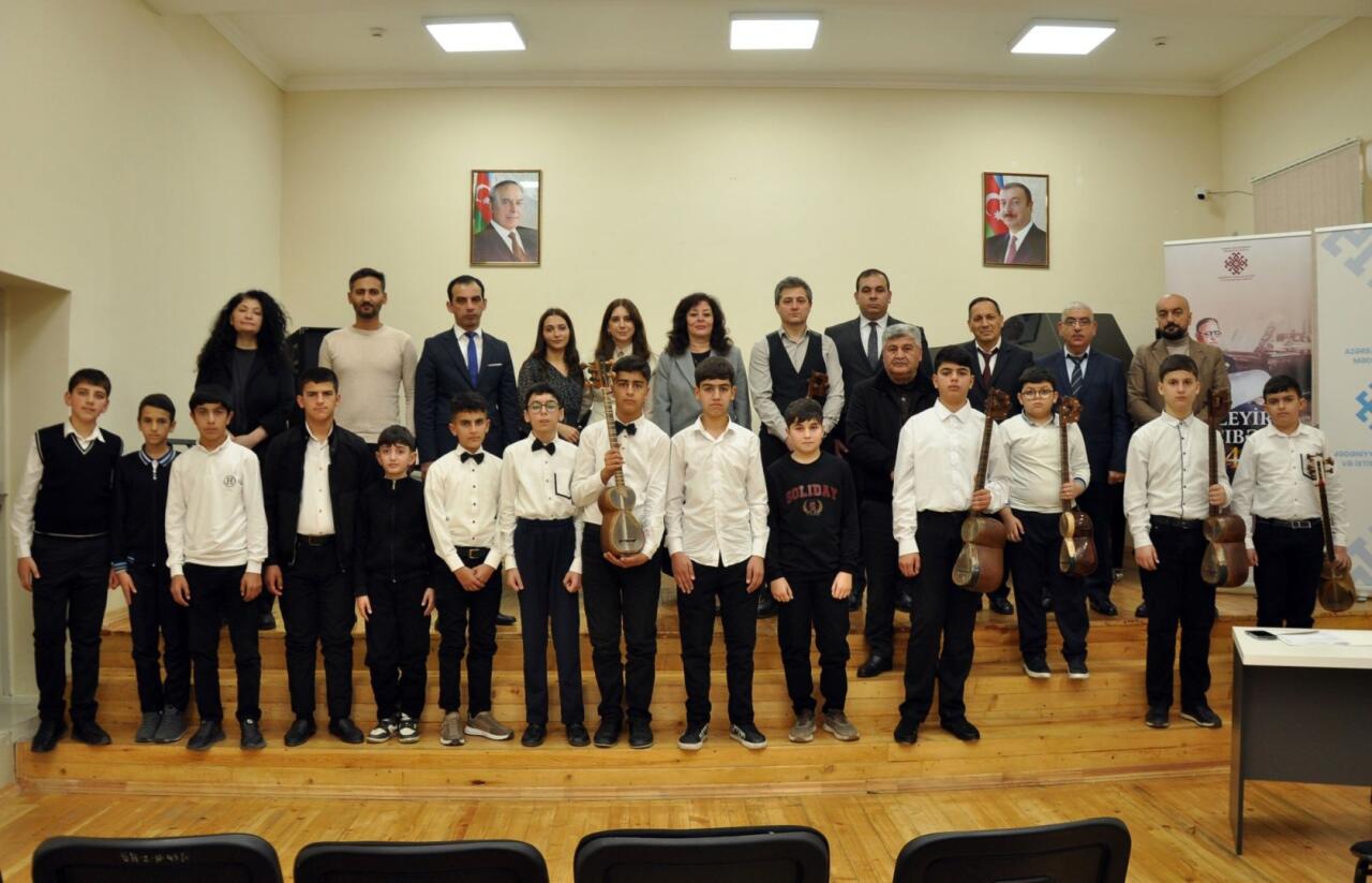 Mingə&ccedil;evirdə tar və fortepiano ixtisasları &uuml;zrə ustad dərsləri təşkil olunub 