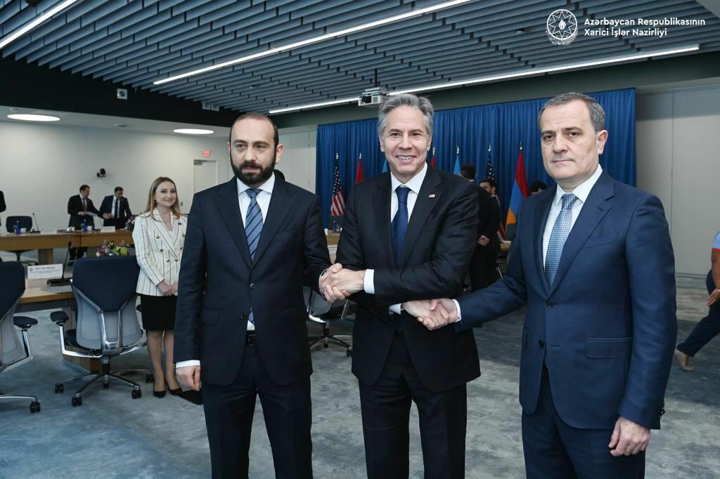 ABŞda Azərbaycan, Ermənistan və dövlət katibi Blinkenin xarici işlər nazirlərinin üçtərəfli görüşü başlayır