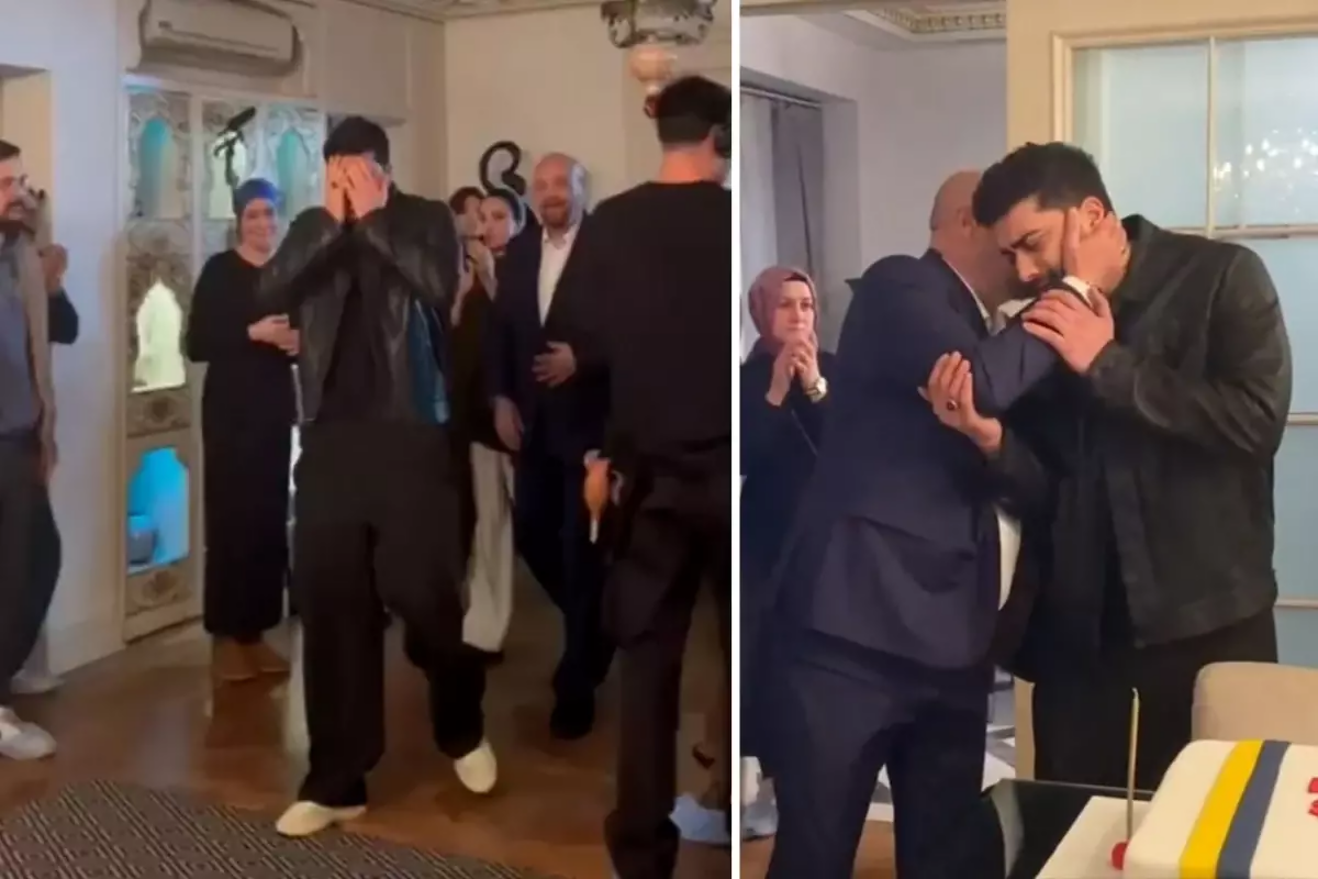 "Kızılcık Şerbeti"nin Fatihi g&ouml;z yaşları i&ccedil;ində setlə vidalaşdı 