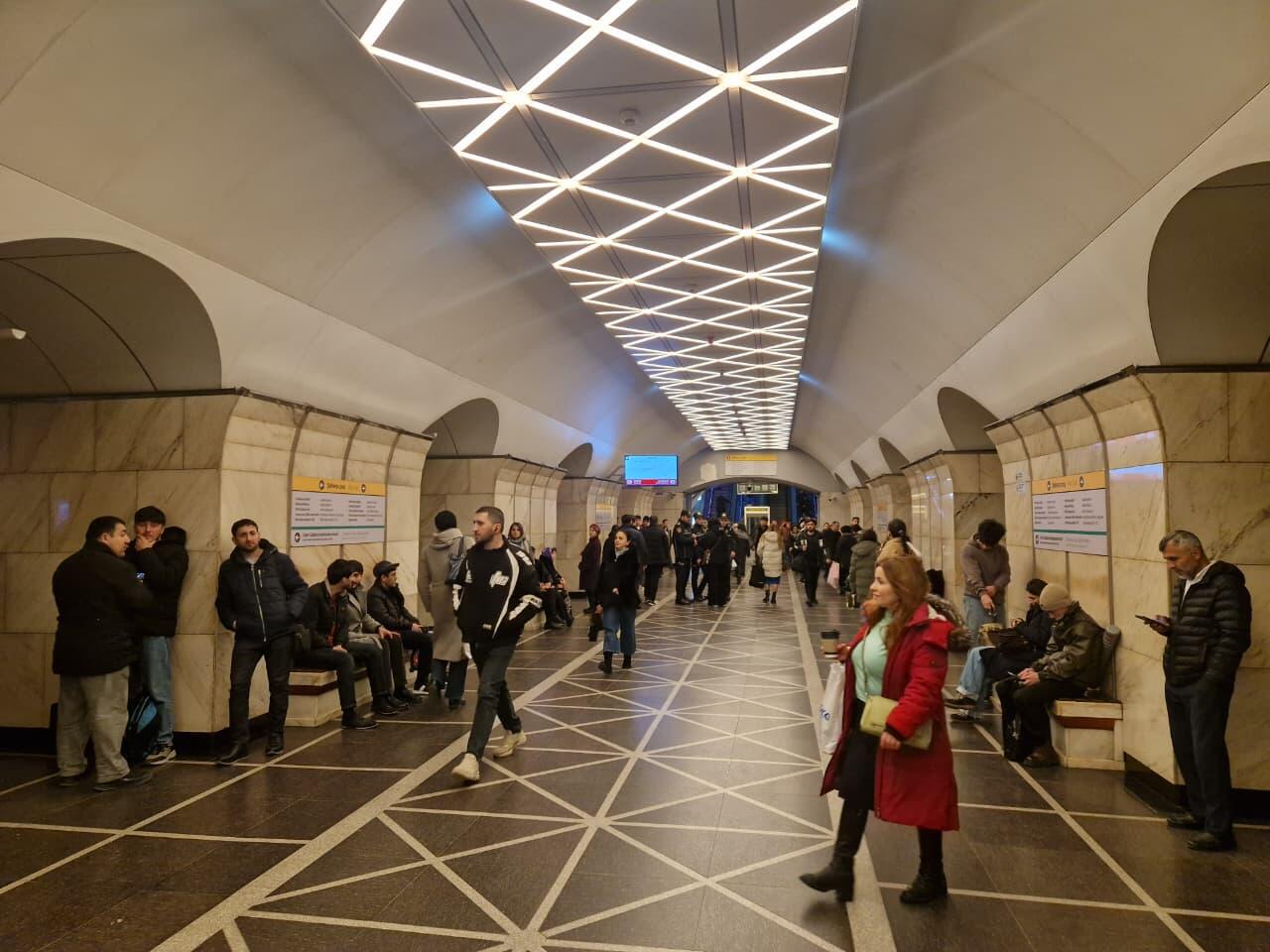 Metronun &ldquo;Nərimanov&rdquo; stansiyasındakı problem həll olunub 