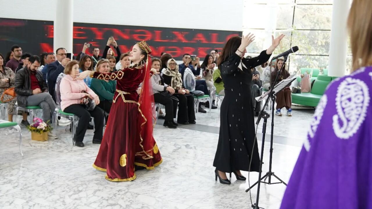 Cahangir Cahangirov adına Xor “Novruz çələngi” adlı konsert proqramı ilə çıxış edib  FOTO