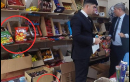 Bu məktəbin bufetində qadağan olunmuş məhsullar satılır