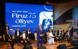 Xalq artisti, tarzən Firuz Əliyevin 75 illik yubileyi qeyd edilib  FOTO