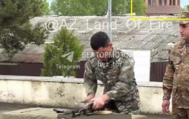 Xankəndidə erməni separatçıların hərbi hazırlığı 