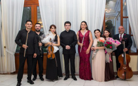 Azərbaycan Dövlət Simfonik Orkestrinin artistlərinin konserti keçirilib –